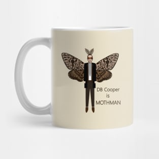 DB Cooper is MOTHMAN Mug